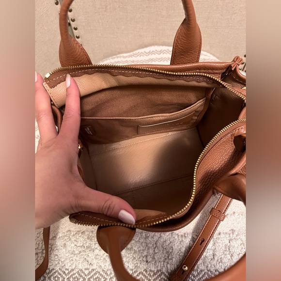 Marc Jacobs Brown Leather Tote Bag small - Picture 7 of 9